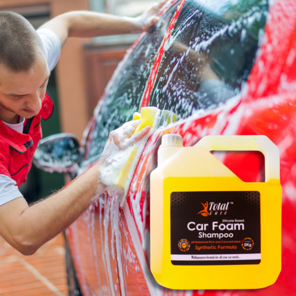 Total care Foam Auto wash shampoo yellow 5L - Image 3