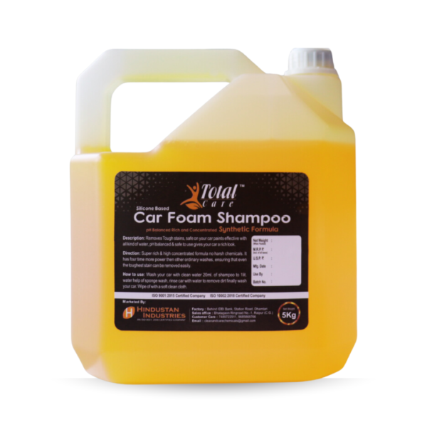 Total care Foam Auto wash shampoo yellow 5L - Image 2